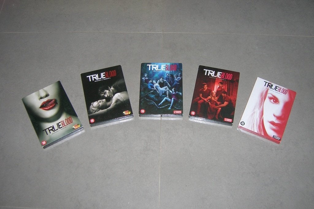 DVD’s True Blood seizoen 1 – 5, Ophalen, Engels, Nederlands, Science Fiction en Fantasy