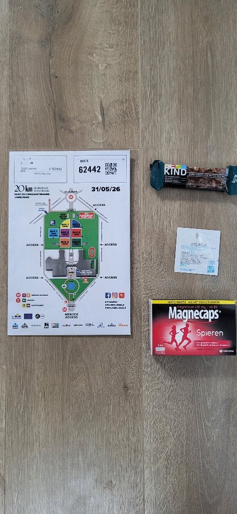 Billet 20km de Bruxelles - Box 6, Tickets & Billets, Sport | Autre, Une personne, Mai