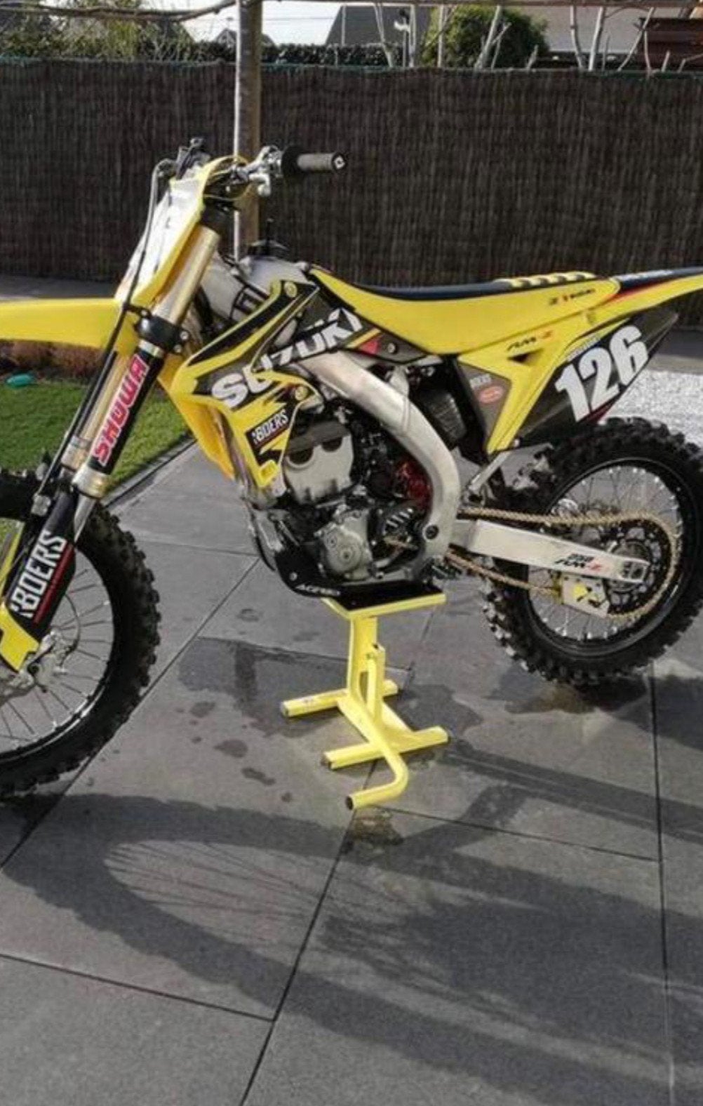 Suzuki rmz250, Enlèvement, Utilisé