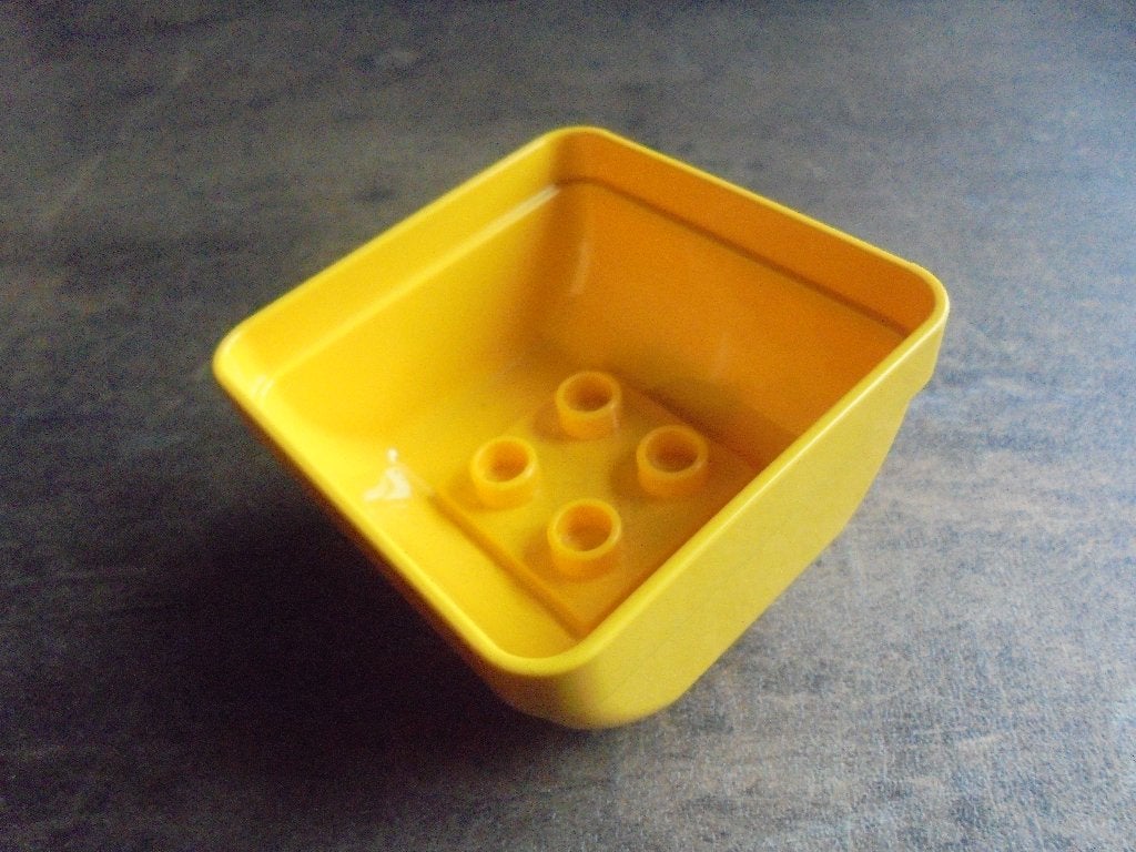 Lego Duplo Train Tipper Box (zie foto's) 4, Enlèvement ou Envoi, Utilisé, Briques en vrac, Duplo