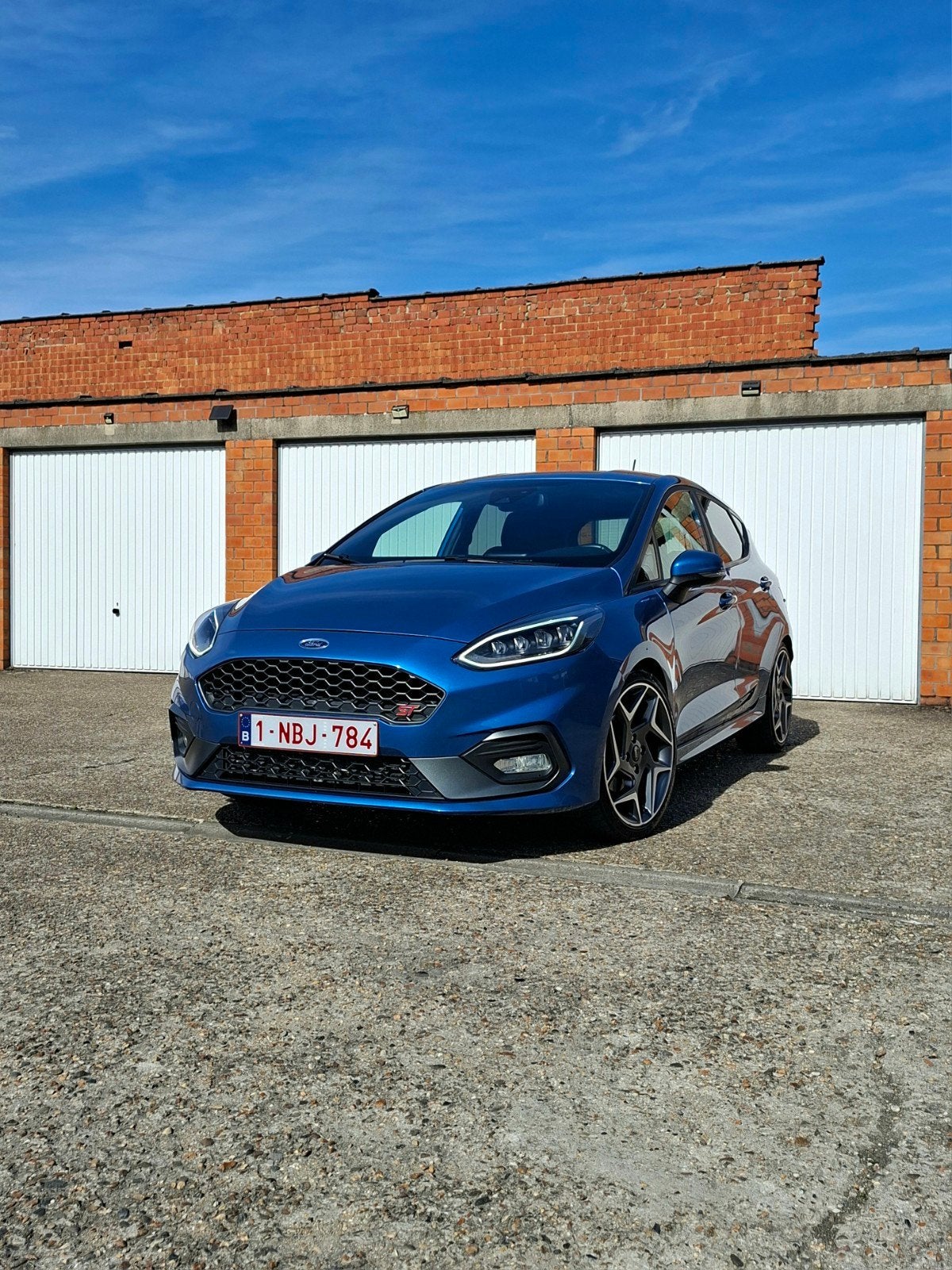 Ford Fiesta ST, Auto's, Voorwielaandrijving, Blauw, Alcantara, 151 g/km