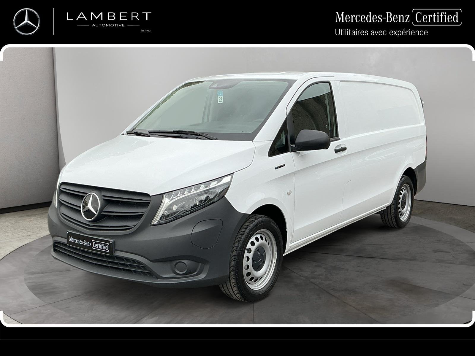 Mercedes-Benz eVito L2 60kWh (bj 2024), Auto's, 4 deurs, Stof, Gebruikt, Zwart