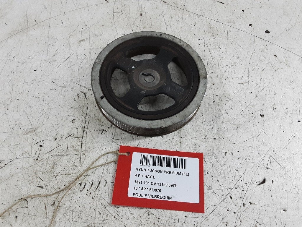 VILEBREQUIN POULIE Hyundai Tucson (TL) (01-2015/05-2023), Hyundai Motor Deutschland GmbH, Kaiserleipromenade 5
63067  Offenbach am Main, DE