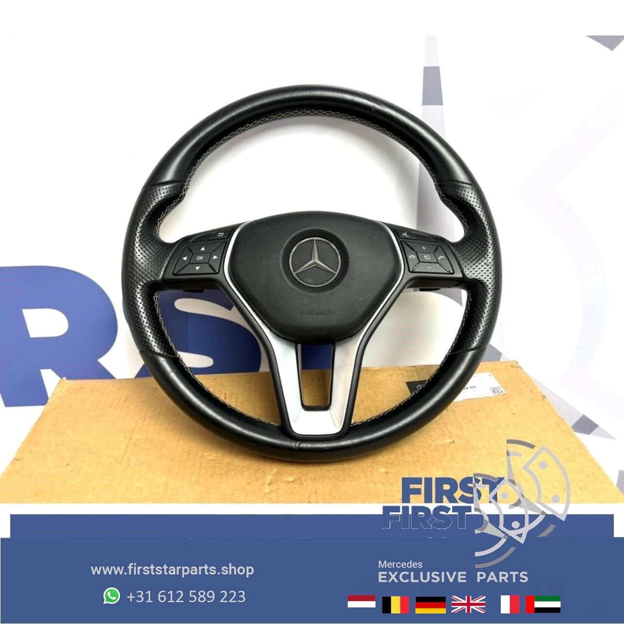 Origineel FACELIFT 2012 STUUR Mercedes W204 W207 W212 X204 W, Utilisé, -, -, Enlèvement ou Envoi