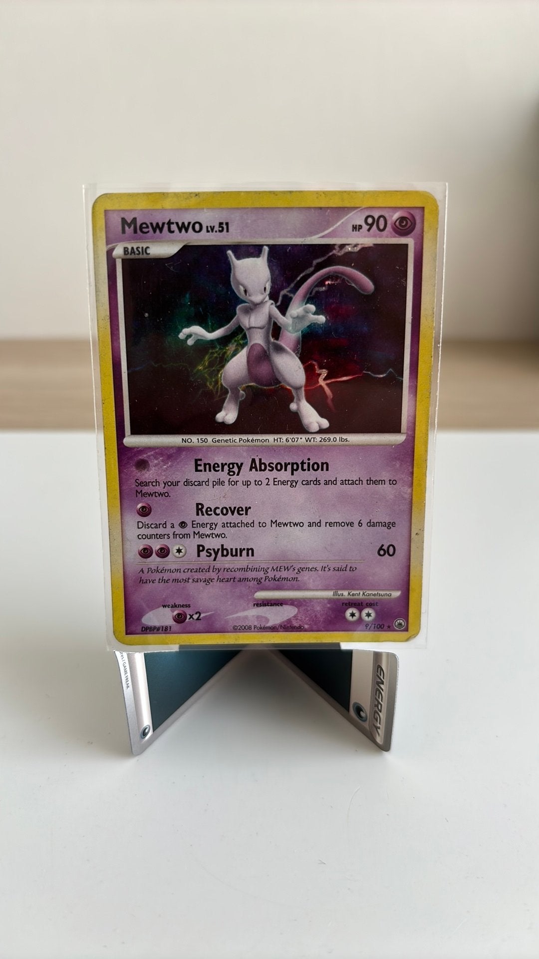 Mewtwo carte, Enlèvement, Utilisé, Cartes en vrac, Foil