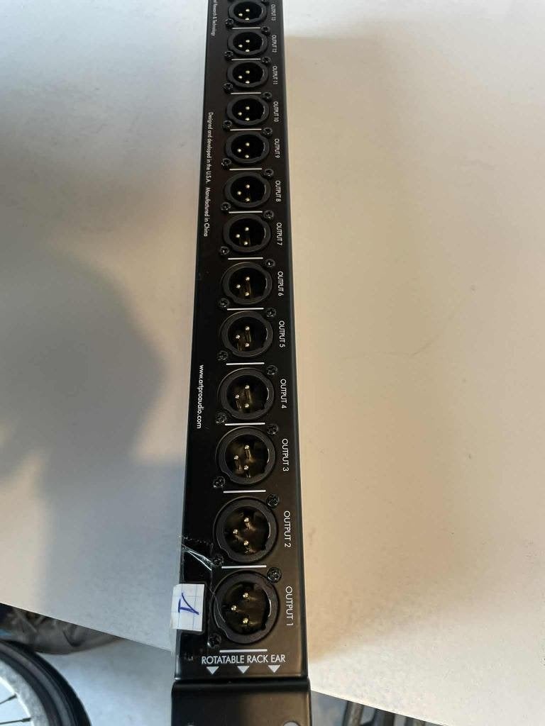 ART P16 Patchbay 16-kanaalig, Audio, Tv en Foto, Professionele apparaten, Ophalen of Verzenden, Zo goed als nieuw