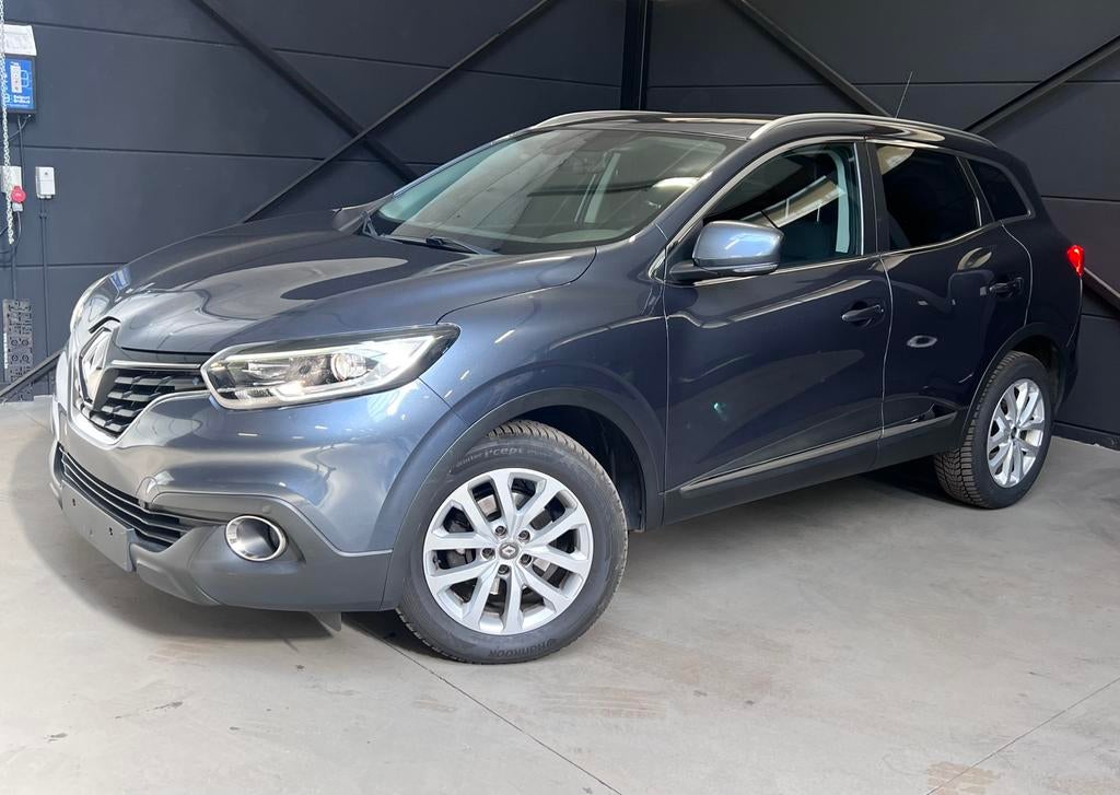 Renault Kadjar 1.2i automaat, bj2016, 65.000km, Ketting!, Auto's, Automaat, Kadjar, Stof, Blauw