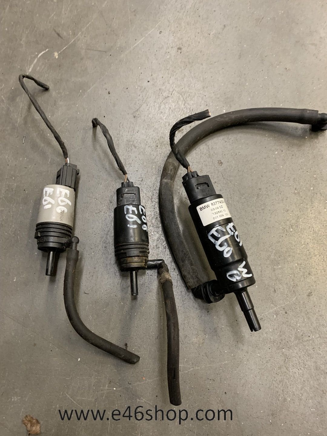 Ruiten en koplamp sproeier pomp BMW E60 E61, Auto-onderdelen, Gebruikt, -, -, Ophalen of Verzenden