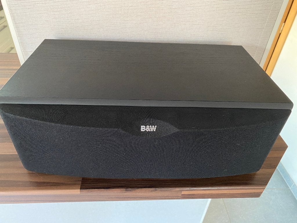 Enceinte Centrale B&W CC6 S2 - Hi-Fi / Home Cinéma, 60 à 120 watts, Comme neuf, Enlèvement, Bowers & Wilkins (B&W)
