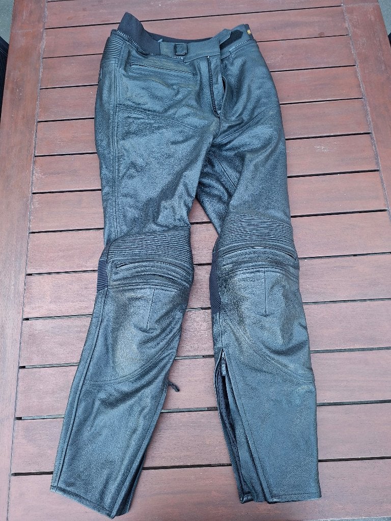 Lederne motorbroek heren IXS, Broek | leer, Heren, Ophalen of Verzenden, Nieuw zonder kaartje