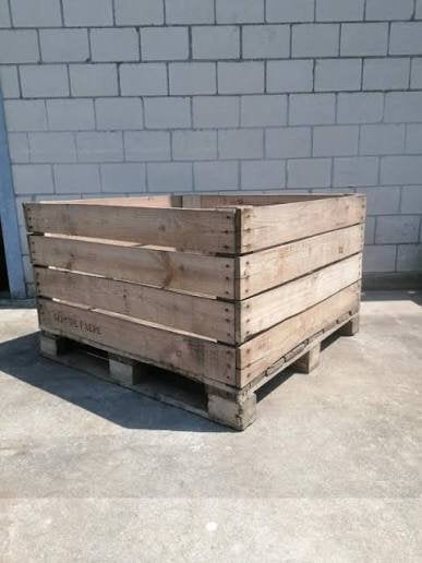 Houten palox, moestuinbak, Tuin en Terras, Ophalen, Zo goed als nieuw