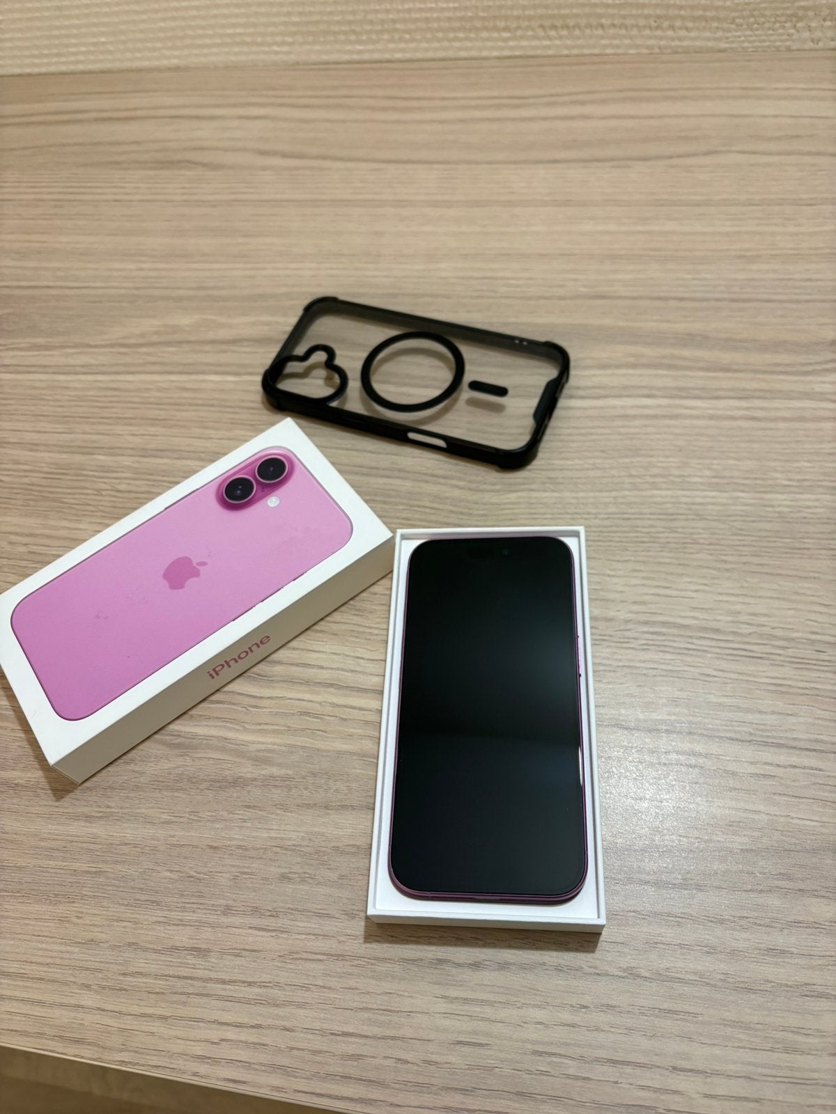 Iphone 16 128gb, Telecommunicatie, Mobiele telefoons | Apple iPhone, Ophalen of Verzenden, Zo goed als nieuw, Roze, IPhone 16