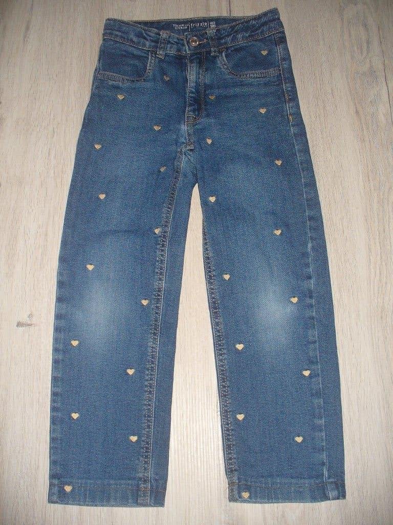 Jeansbroek Frizzle maat 128, Kinderen en Baby's, Broek, Gebruikt, Meisje, Frizzle by Bel & Bo
