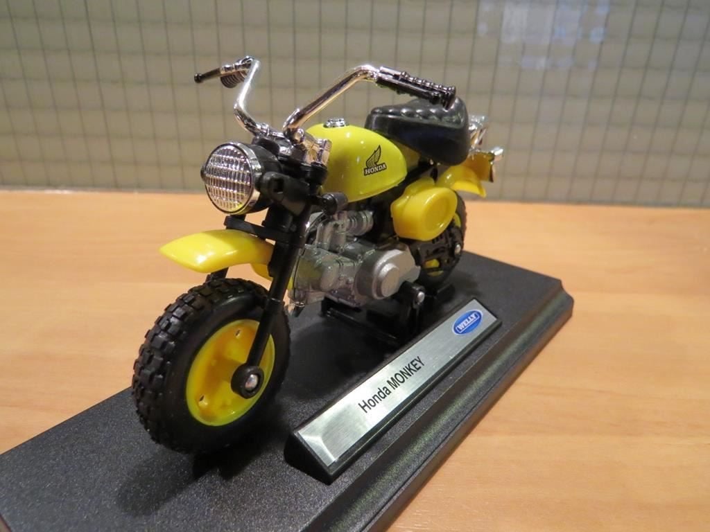 Honda monkey Z50 1:18 Welly, Ophalen of Verzenden, Nieuw, Motor, Welly