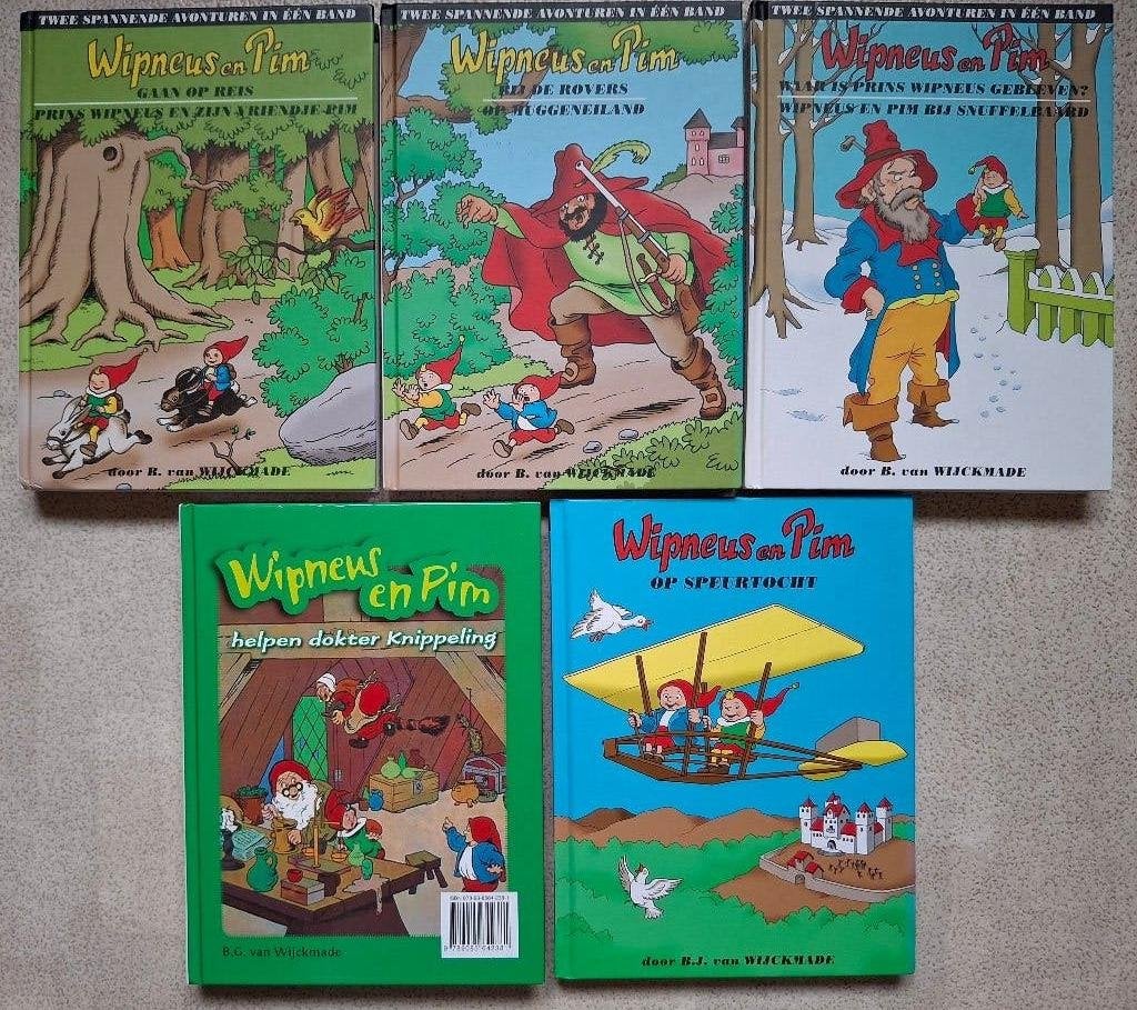 9 boekjes 'Wipneus en Pim' (2007, 2014, 2015), Boeken, Ophalen of Verzenden, Zo goed als nieuw