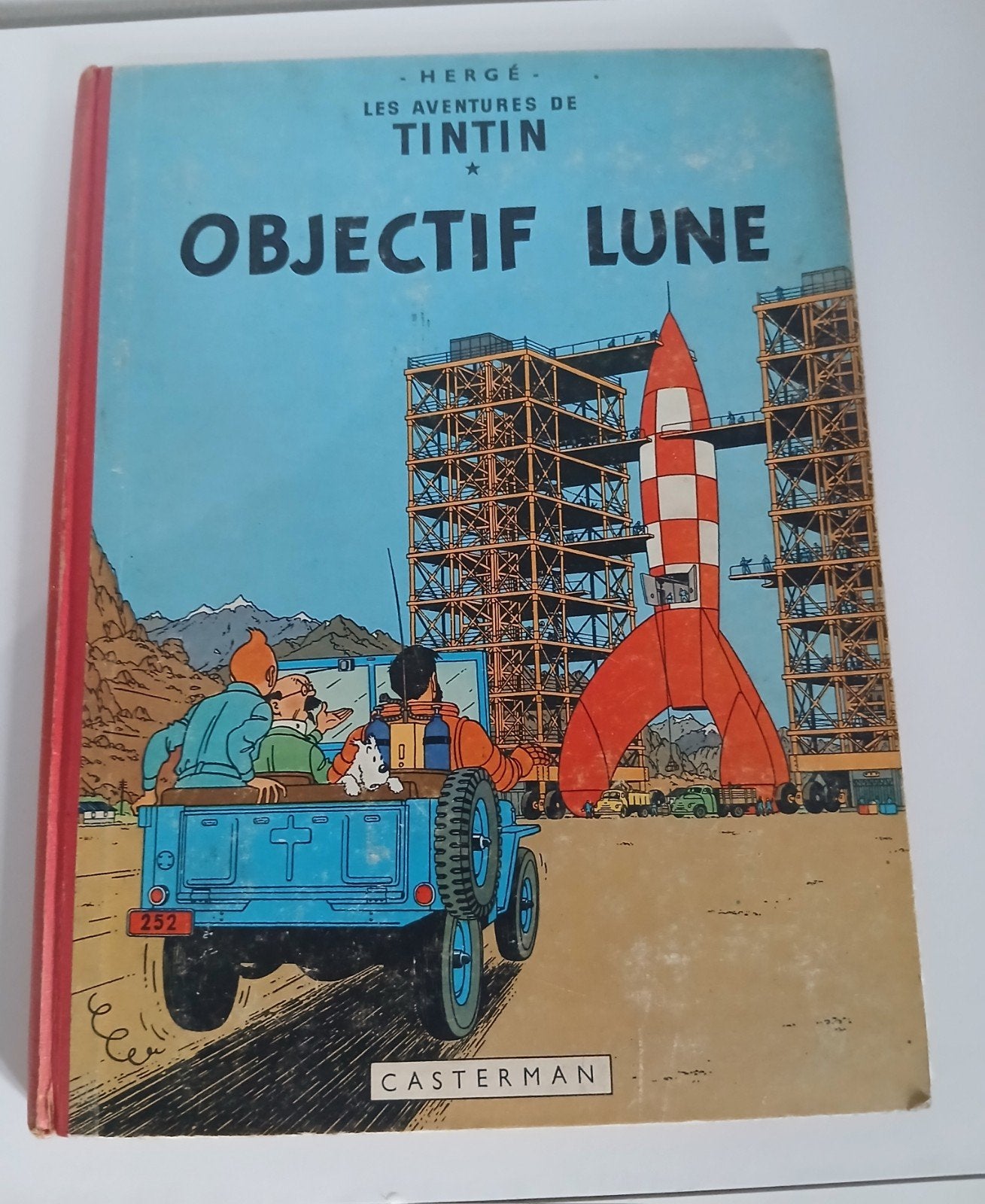 Tintin – Objectif Lune (1953) – Casterman, Livres, Enlèvement