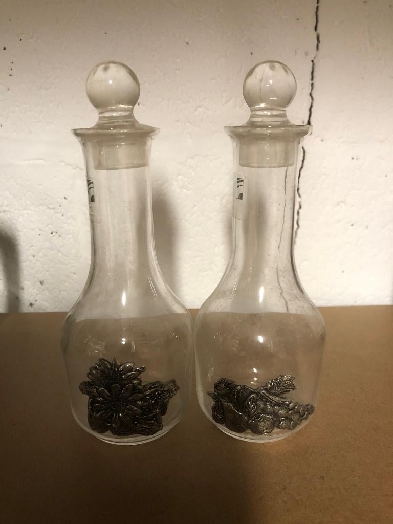 carafe en verre huile vinaigre, Enlèvement, Comme neuf