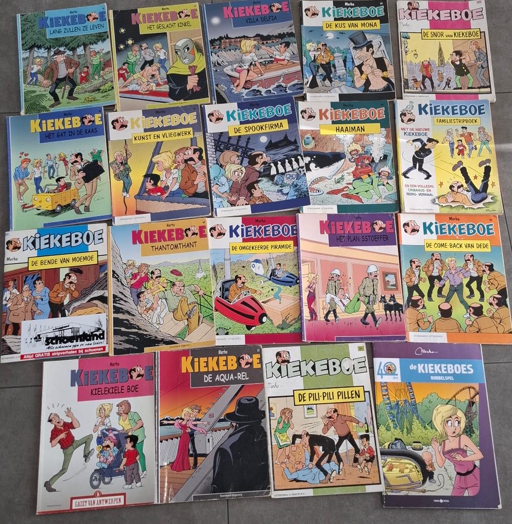 Kiekeboe, Boeken, Stripverhalen, Meerdere stripboeken, Ophalen of Verzenden, Gelezen, MERHO