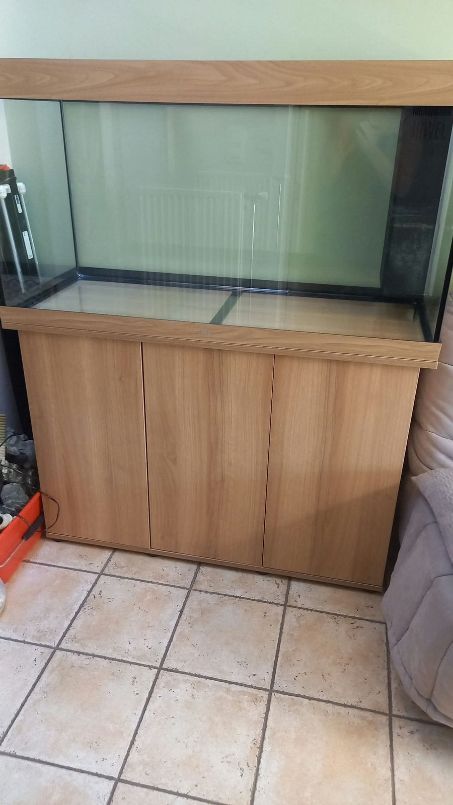 Aquarium met kast, Ophalen, Pomp, Gebruikt, Aquariummeubel