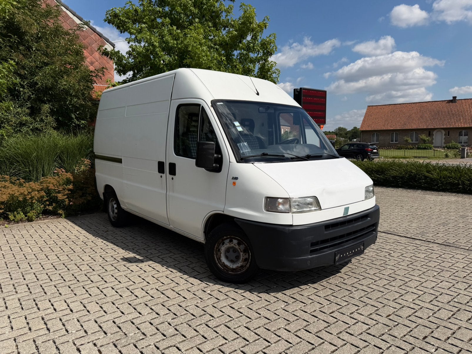 FIAT Ducato 2.8 - 1999/050.000km/Diesel - Gekeurd, Auto's, Fiat, Euro 2, 4 deurs, Stof, Zwart