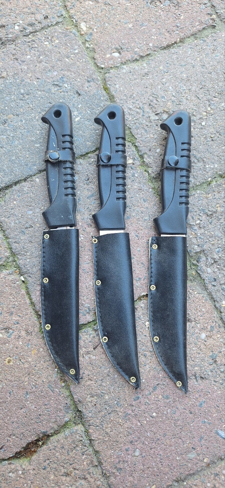 Set dolken (2), Ophalen