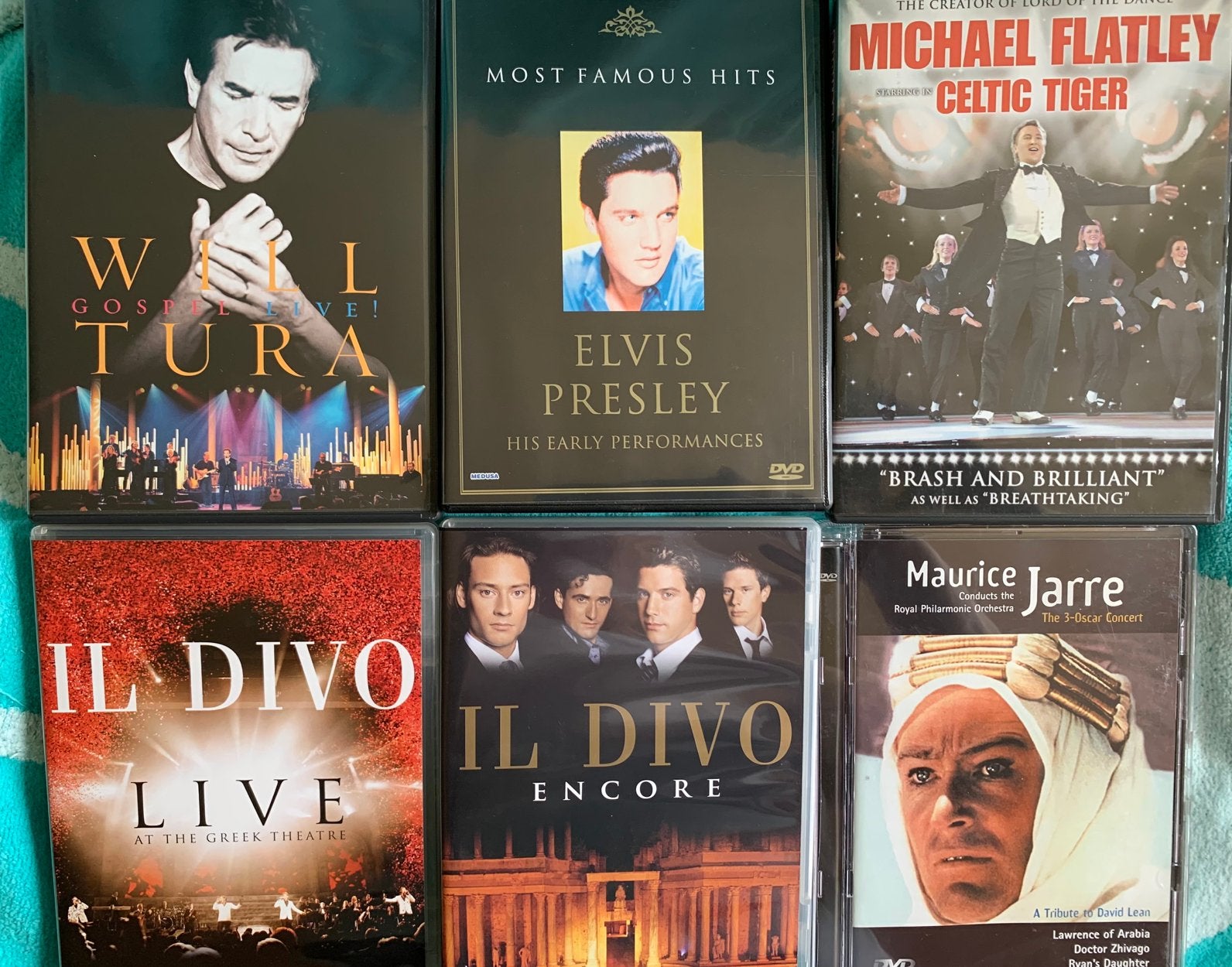 8 dvd's, zangers en shows, Cd's en Dvd's, Dvd's | Muziek en Concerten, Ophalen, Zo goed als nieuw