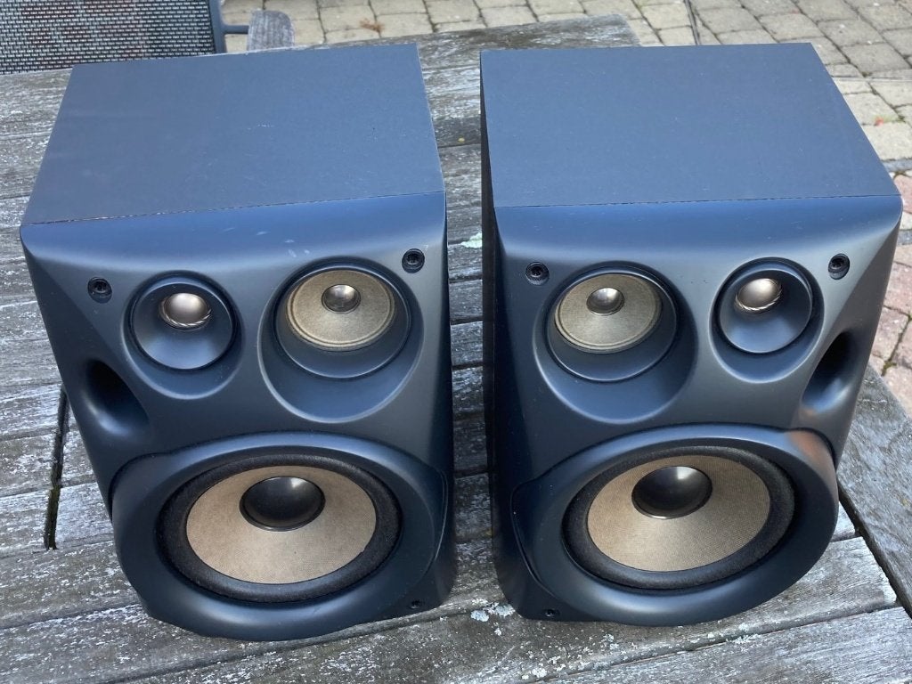 Haut-parleurs JVC SP-D4, TV, Hi-fi & Vidéo, Enlèvement ou Envoi, JVC, Bass-reflex, Utilisé