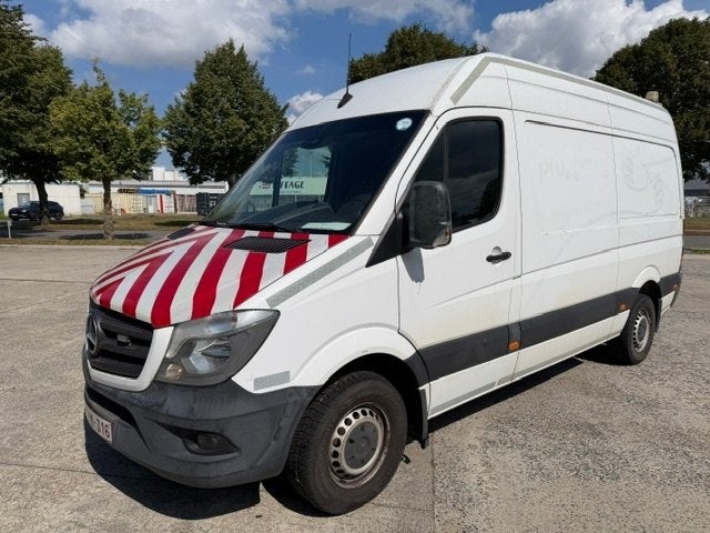 Mercedes Sprinter 316 L2H2 - 6b - Trekhaak 3,5 Ton, Auto's, Achterwielaandrijving, 4 cilinders, 211 g/km, Wit