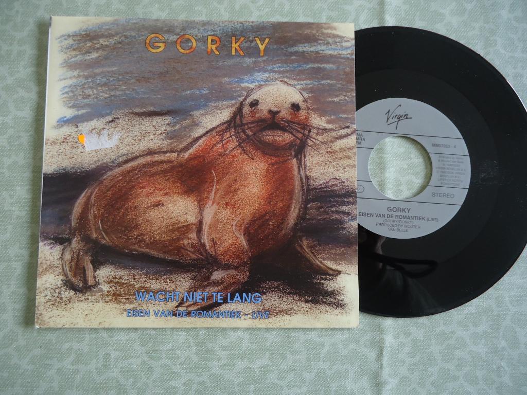 7" GORKI - Wacht niet te lang, Cd's en Dvd's, Verzenden