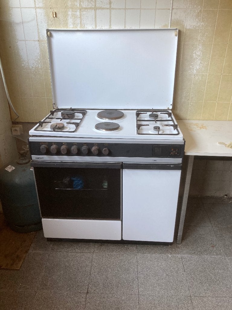 Gasfornuis met oven, Ophalen, Gebruikt, 60 cm of meer, Gas