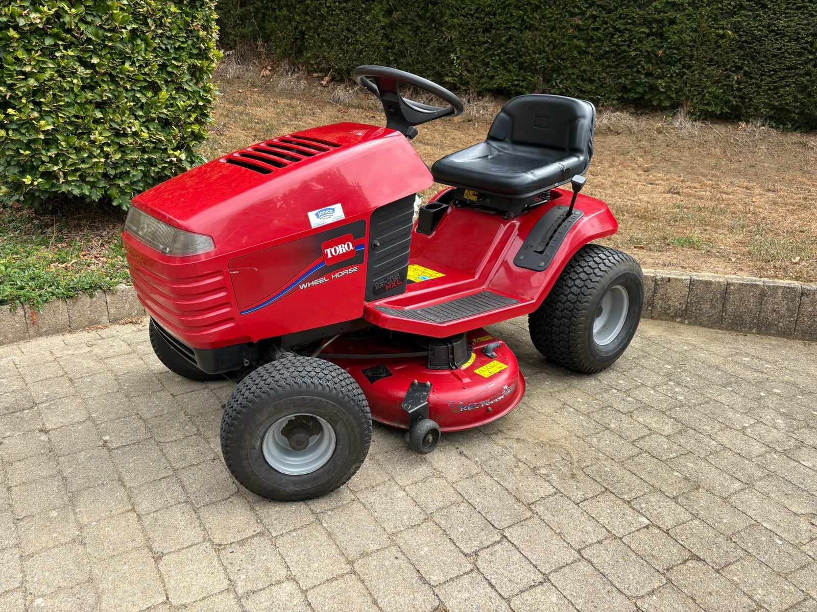 TORO zitmaaier 16pk mulch hydrostaat, Jardin & Terrasse, Tondeuses autoportées, Enlèvement, Comme neuf, Fonction de mulching, 90 à 120 cm