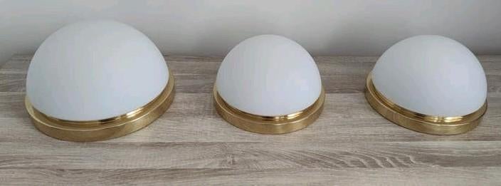 Limburg vintage lampen glashutte, Huis en Inrichting, Lampen | Plafondlampen, Ophalen