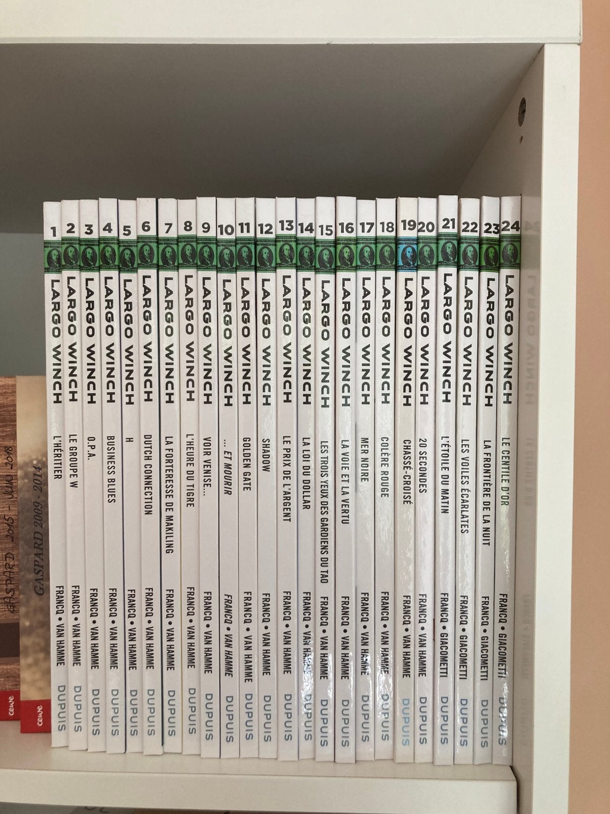 Largo winch nouvelle editions tomes 1-24, Plusieurs BD, Enlèvement, Comme neuf