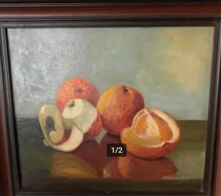Origineel stilleven van Bernard De Pooter, Ophalen, Doek, Realistisch, Stilleven