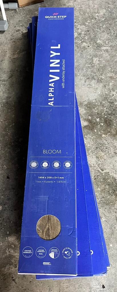 Quick-step Vinyl Bloom Schemering den, Doe-het-zelf en Bouw, Ophalen, Kunststof, 50 tot 150 cm, Nieuw