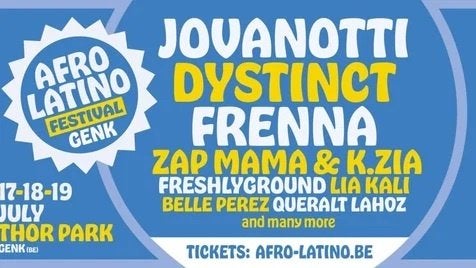 Afro-Latino 2 combi-tickets voor 150 €, Tickets en Kaartjes, Concerten | Overige, Twee personen, Juli