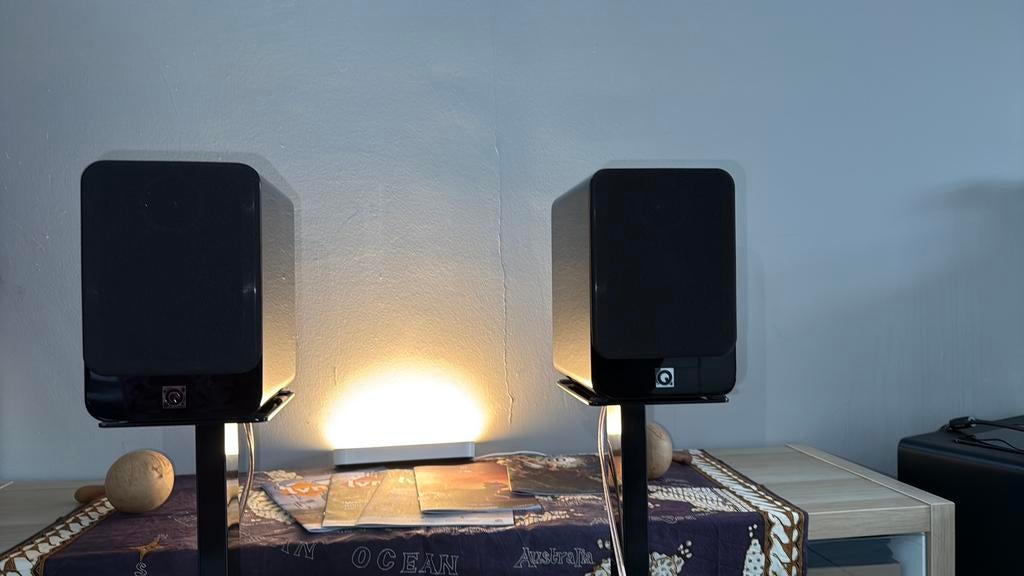 Q Acoustics 2010i, Audio, Tv en Foto, Luidsprekerboxen, Zo goed als nieuw, Front, Rear of Stereo speakers, 60 tot 120 watt, Overige merken