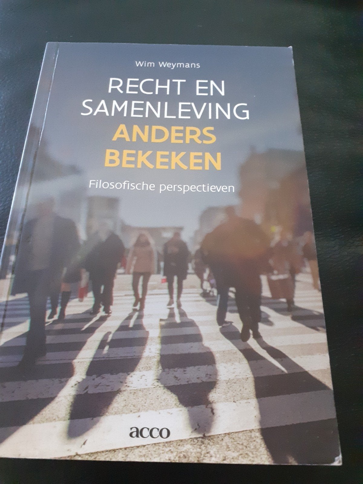 Wim Weymans - Recht en samenleving anders bekeken, Ophalen of Verzenden, Wim Weymans