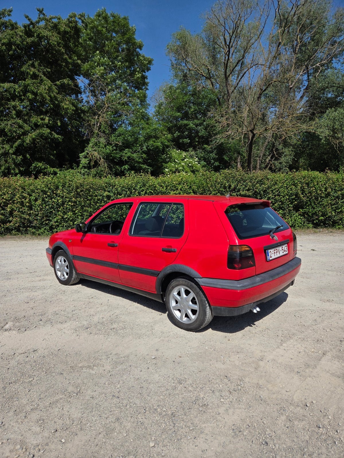 Golf 3 tdi 90ch prêt à immatriculer, Rouge, Achat, 5 portes, Particulier