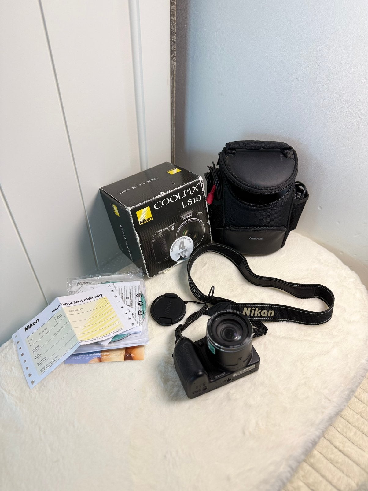 Nikon Coolpix L810 16 megapixel 26x zoom — ️ HS ️, Instant camera, Ophalen of Verzenden, Niet werkend, Nikon