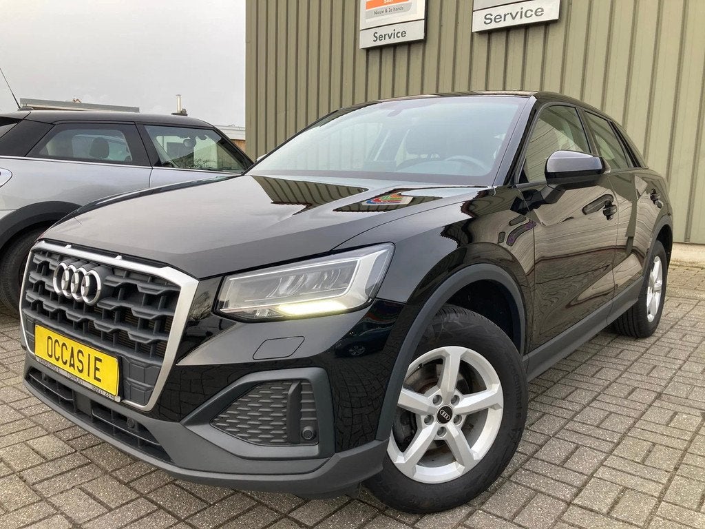 Audi Q2 -Airco -Cruise -Apple Carplay/Android -LED -Zetelvwa, Stof, Gebruikt, Zwart, Bedrijf