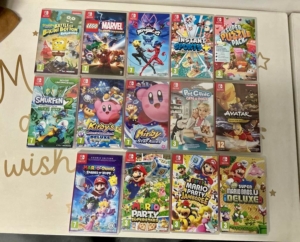 Verschillende games nintendo switch., Ophalen of Verzenden, Zo goed als nieuw