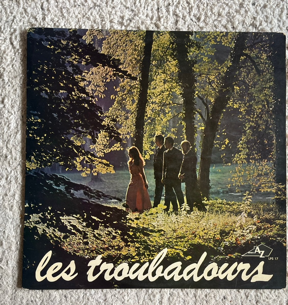 Lp Les Troubadours, franse folk 1967, Ophalen of Verzenden, LP