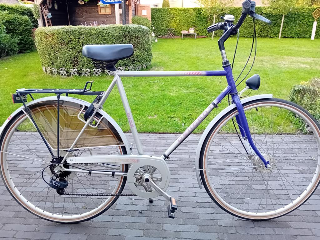 Vintage Peugeot,  vintage herenfiets, Ophalen