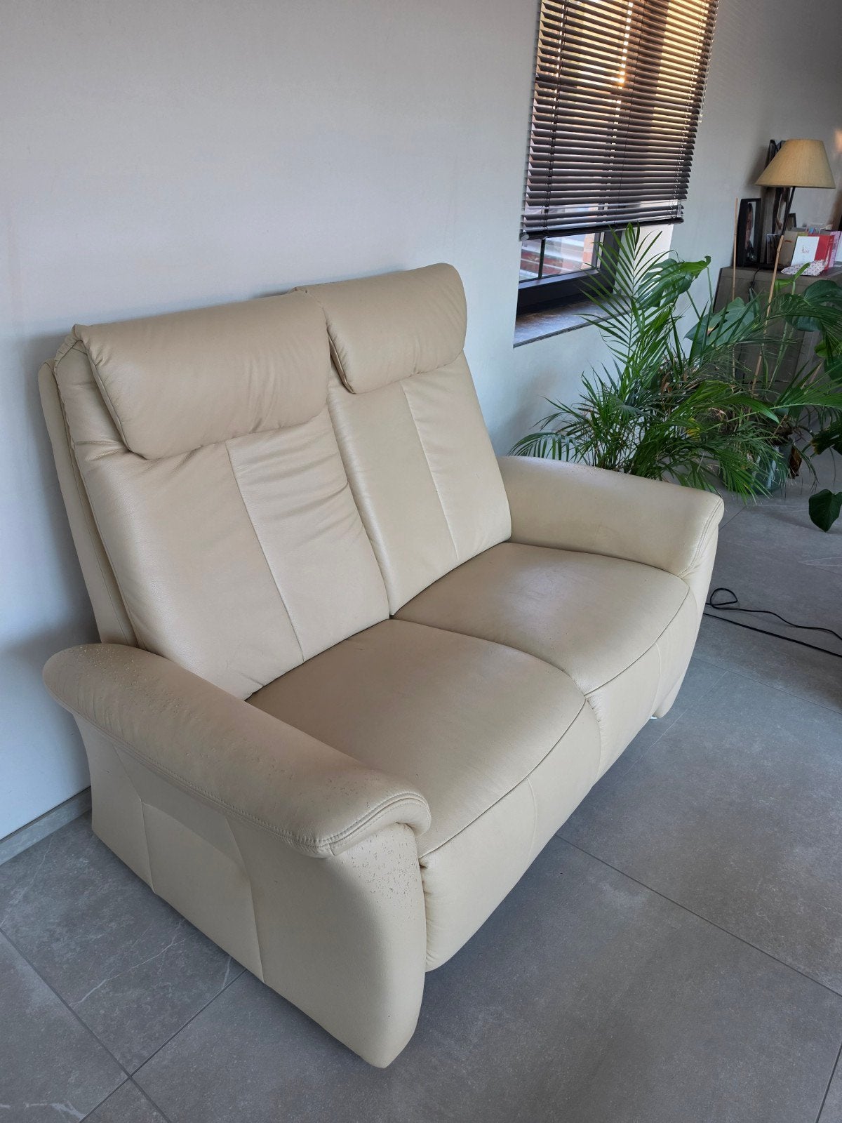 Gratis - 2 zit en 3 zit lederen zetel - relax, Ophalen