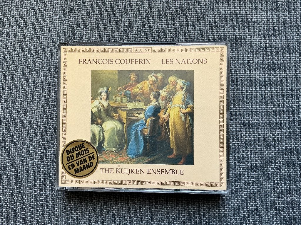 Francois Couperin : Les Nations / The Kuijken ensemble 2CD, Enlèvement ou Envoi, Baroque, Utilisé, Orchestre ou Ballet