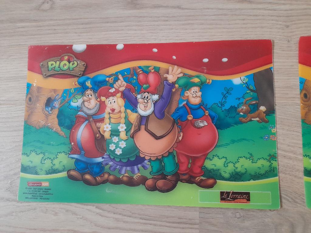 Kabouter Plop - placemats, Collections, Enlèvement ou Envoi, Utilisé