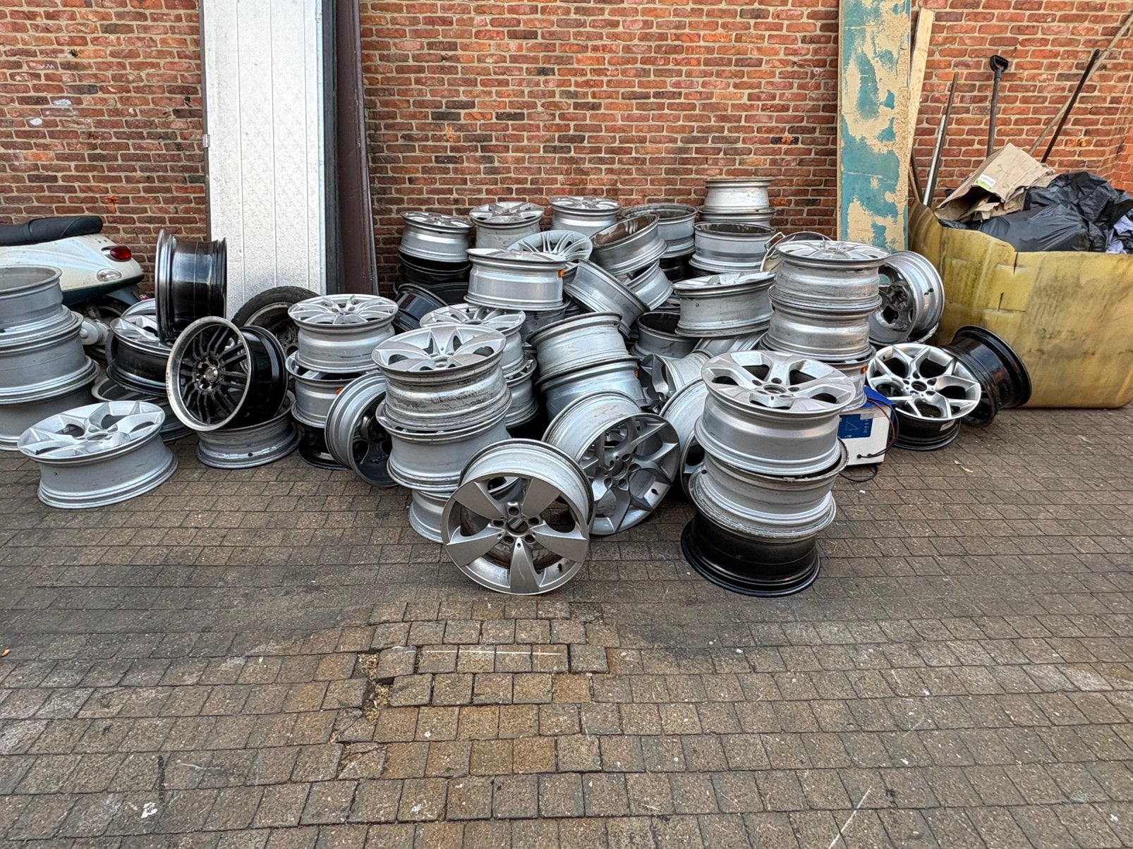 Ik kom halan oud ijzer gratis, Ophalen of Verzenden, Zo goed als nieuw, Aluminium