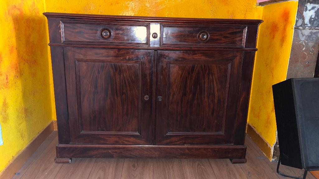 gratis Antieke Buffetkast Dressoir mahonie, Antiek en Kunst, Ophalen