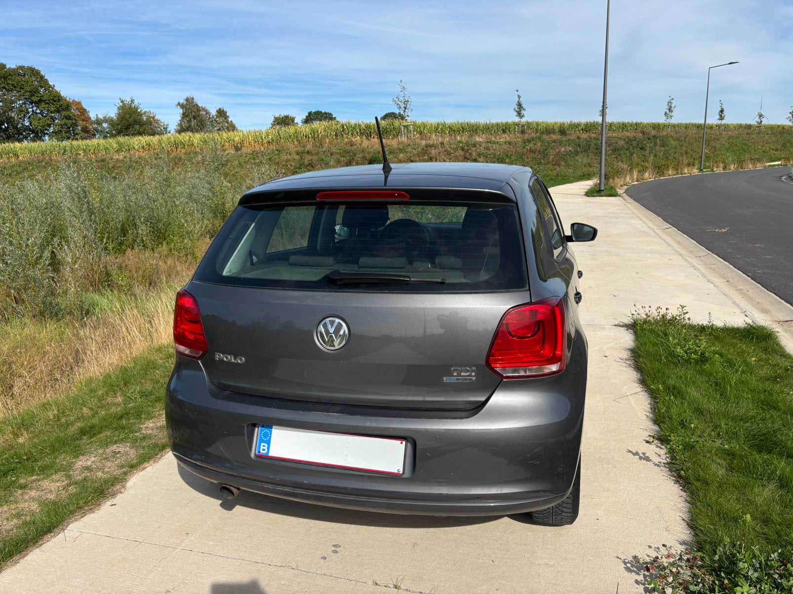 Volkswagen Polo 1.6 CR TDi Trendline, Autos, Achat, Entreprise, Boîte manuelle, Noir